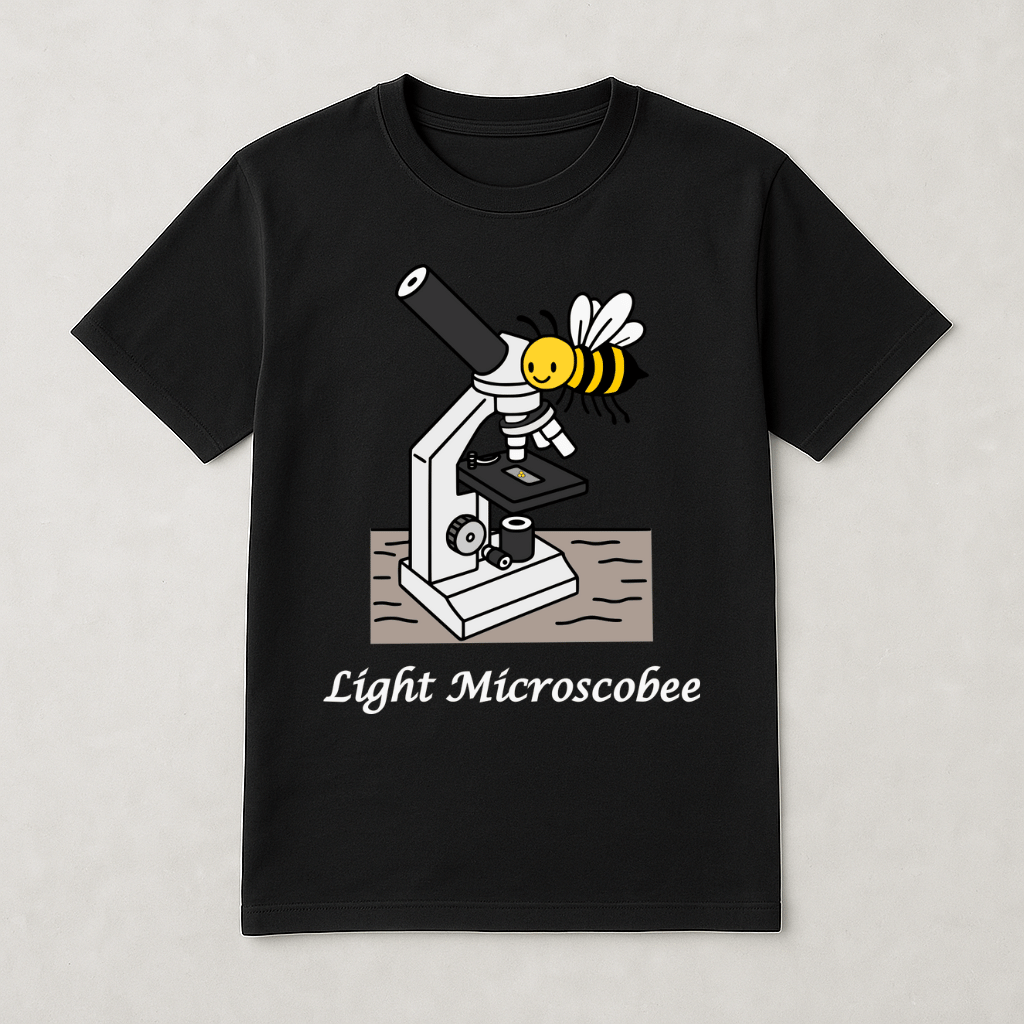 Light Microscobee - Short Sleeve T-shirt