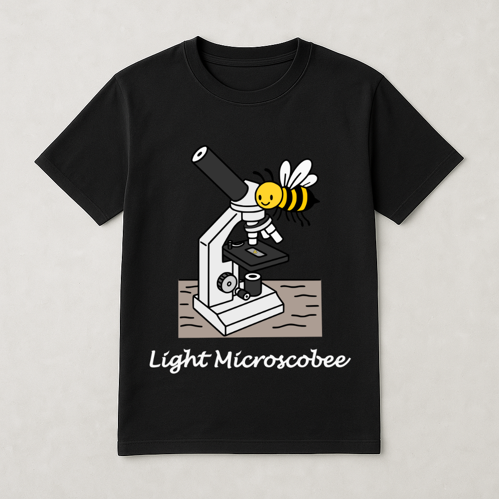 Light Microscobee - Short Sleeve T-shirt