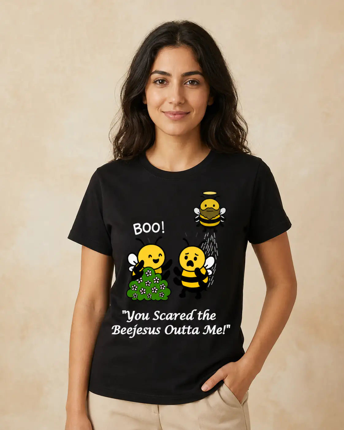 Scared the Beejesus Tee