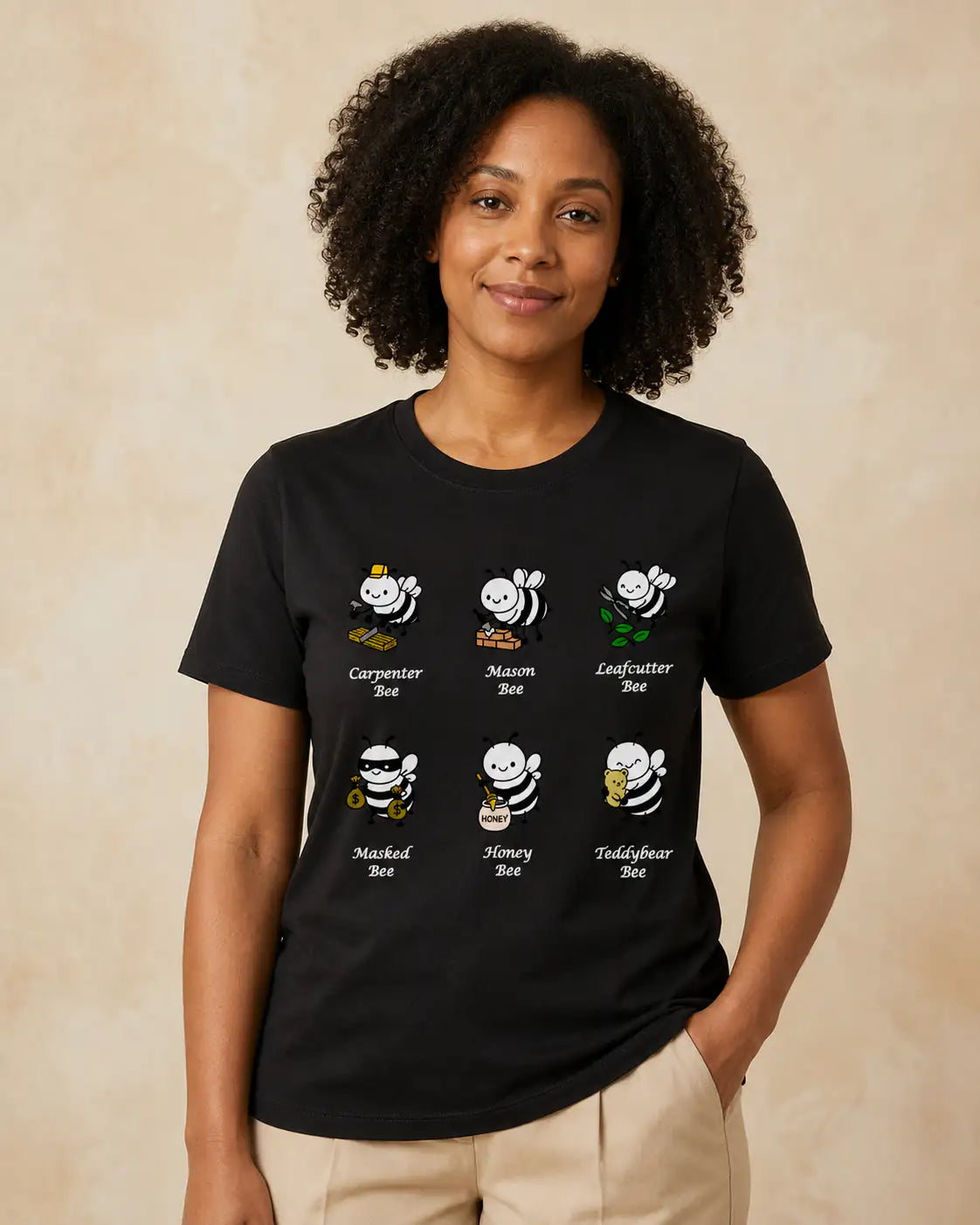 Six Types of Bees Tee